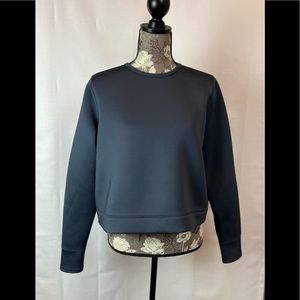 Under Armour Long Sleeve Workout/Athleisure Top, Dark Grey, Size Large